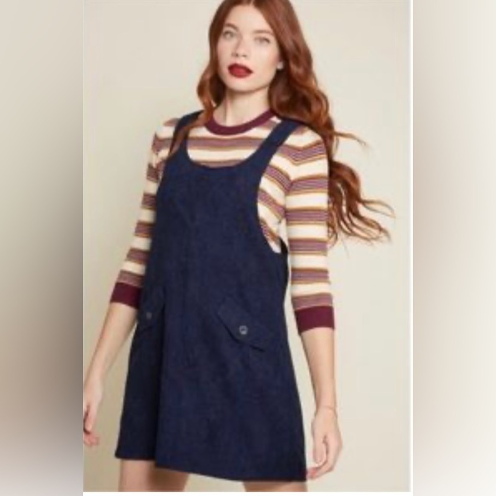 💕MODCLOTH Sociable Scholar Corduroy Jumper💕 NWOT
